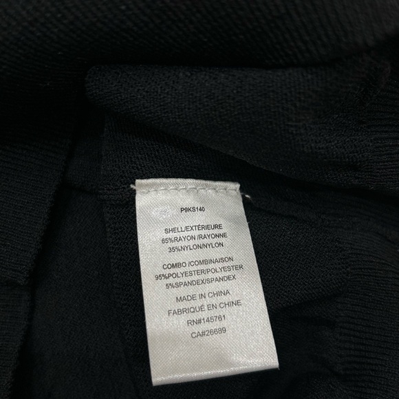 Parker Tash Knit Top with Sequin Sleeve Detail - Black - Picture 8 of 9